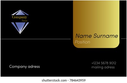 Business Card Design Template