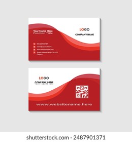 Business card design template for any purposes