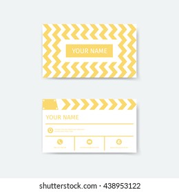 business card design template  clapboard film slate concepts