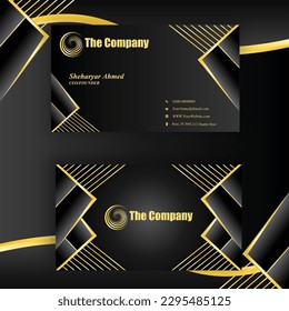 Business card design template, Clean professional business card template, visiting card, business card template.