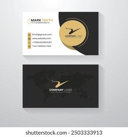 Business card design template, Clean professional business card template, visiting card, business card template.