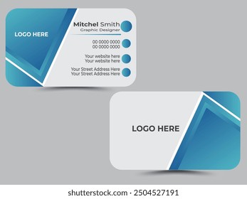 Business card design template, Clean professional business card template, visiting card, 
business card template.