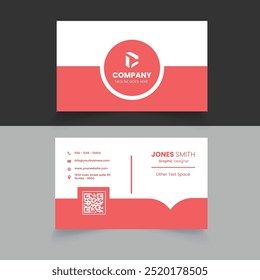 Business card design template, Clean professional business card template, visiting card, business card template.