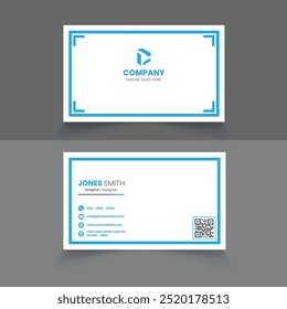 Business card design template, Clean professional business card template, visiting card, business card template.