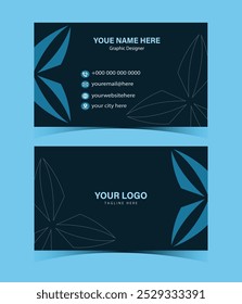 Business card design template, Clean professional business card template, visiting card, business card template.