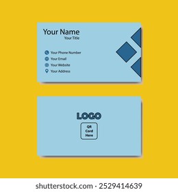 Business card design template, Clean professional business card template, visiting card, business card template.