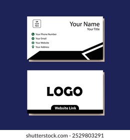 Business card design template, Clean professional business card template, visiting card, business card template.