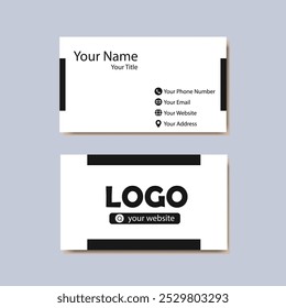 Business card design template, Clean professional business card template, visiting card, business card template.