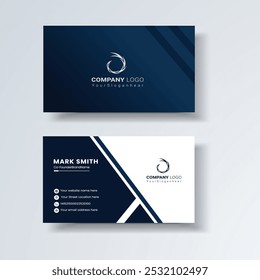 Business card design template, Clean professional business card template, visiting card, business card template.