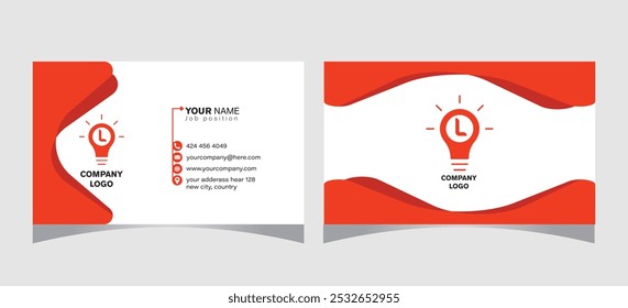 Business card design template, Clean professional business card template, visiting card, business card template