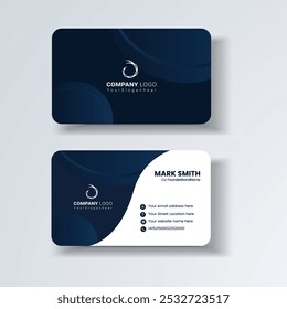 Business card design template, Clean professional business card template, visiting card, business card template.