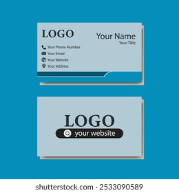 
Business card design template, Clean professional business card template, visiting card, business card template.