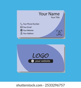 Business card design template, Clean professional business card template, visiting card, business card template.