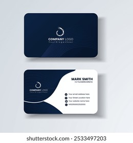 Business card design template, Clean professional business card template, visiting card, business card template.