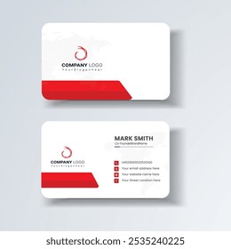 Business card design template, Clean professional business card template, visiting card, business card template.