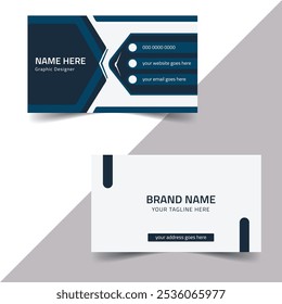 Business card design template , clean professional visiting card template, creative modern card and and visiting card, 