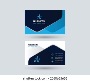 Business Card Design Template Concept