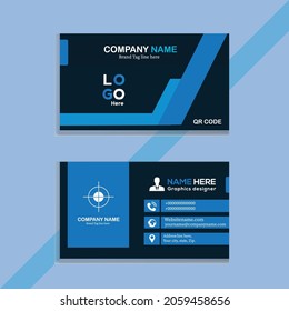 business card design template, Creative identity Card Vector, Unique geometric business card, name, tag , visiting ,post cards,stationary design. Vector file