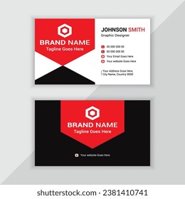 Business Card Design Template, Creative Business Card Template
