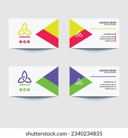 Business Card Design Template format