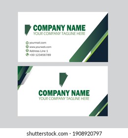 Business Card design template free vector 