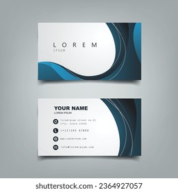 Business Card Design Template. Modern Creative and Clean Business Card Vector