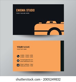 Business Card Design Template For Photographer Or Photography Studio