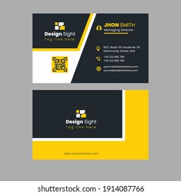 business card design template premium vetor