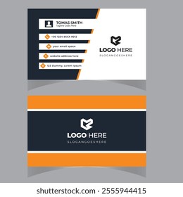 
Business card design template professional corporate business card visiting card elegant design 