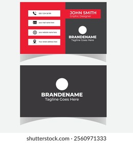 Business card design template professional corporate business card visiting card elegant design Stationery logo  badge design label design and icon
