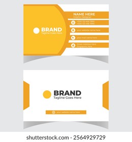 Business card design template professional corporate business card visiting card elegant design 