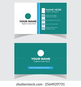 Business card design template professional corporate business card visiting card elegant design 