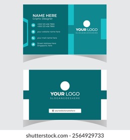 Business card design template professional corporate business card visiting card elegant design 