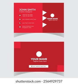 Business card design template professional corporate business card visiting card elegant design 