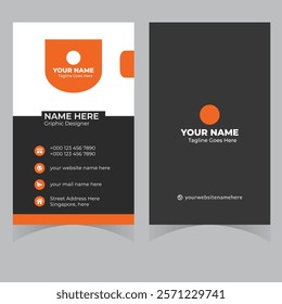 Business card design template professional corporate business card visiting card elegant design 
