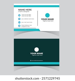 Business card design template professional corporate business card visiting card elegant design 

