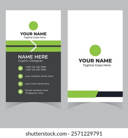 Business card design template professional corporate business card visiting card elegant design 
