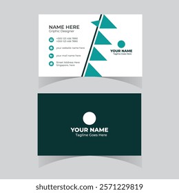 Business card design template professional corporate business card visiting card elegant design 
