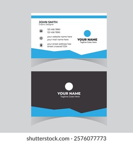 Business card design template professional corporate business card visiting card elegant design 