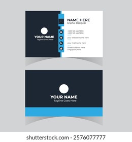 Business card design template professional corporate business card visiting card elegant design 