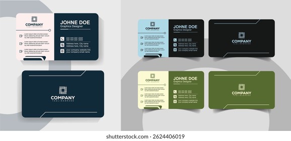 Business Card Design Template for Small Businesses
