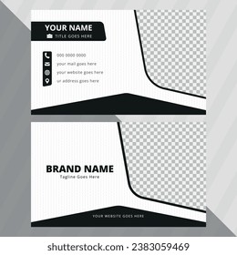 Business Card Design Template, Unique Abstract creative corporate business card design, Simple Geometric Shape Business Card Design, Modern business card design.