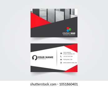 Business card design template vector