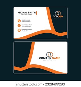 business card design template vector