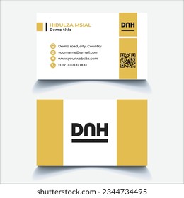 Business Card Design Template vector