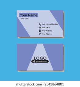 Business card design template, visiting card, business card template, and Clean professional business card template.