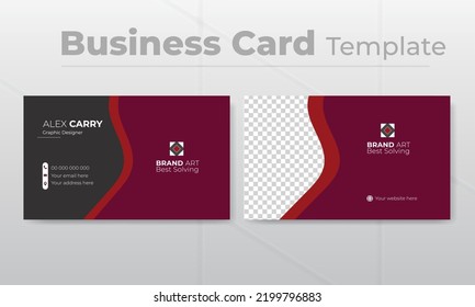 Business Card design template for your company
