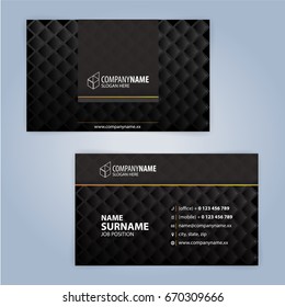 Business card design templates, Luxury graphic design