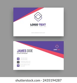 Business card Design Templates Vector