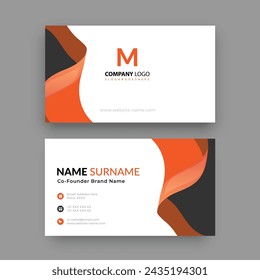 Plantillas de diseño de tarjeta de visita Vector